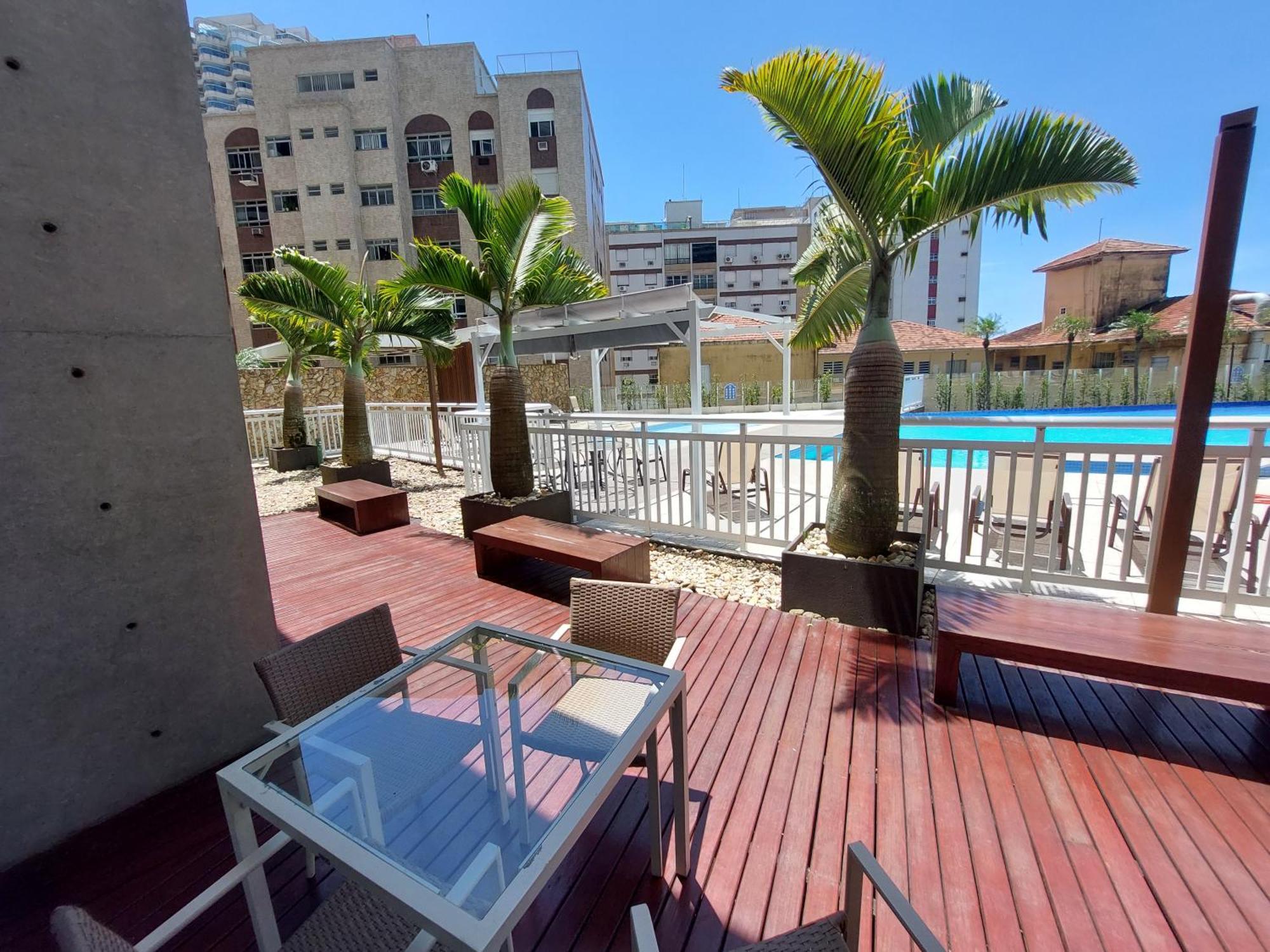 Book Santos - Unlimited 1112 - Um Pe Na Areia Apartment Exterior photo